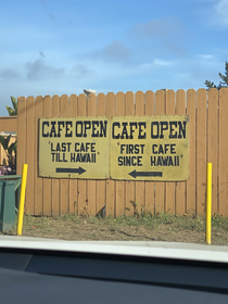 Saw this on a road trip on the California coast today
