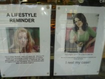 Saw this outside a local shop this morningI rest my case