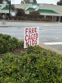Saw this sign on my way to work and I still have no idea what is going on