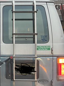 Saw this sticker on a creepy pedo-looking van