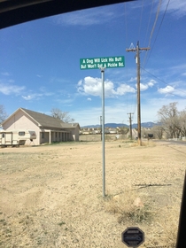 Saw this while driving around Colorado