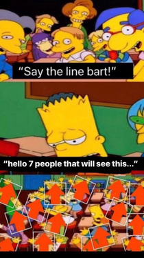 Say the line
