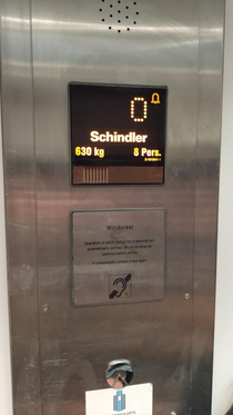 Schindlers Lift