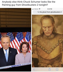 Schumer is a ghost