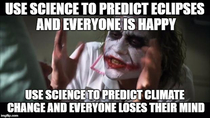 Science only works when its convenient