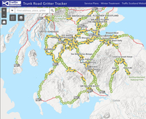 Scotland has named their road gritters and you can follow them live