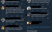 Scottish Football VS African Football