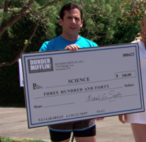 Scranton Businessman receives  upvotes makes donation to Science