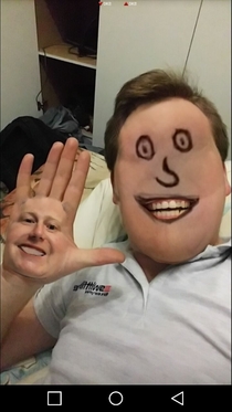 Scribbled faceswaps are fun Also nightmare fuel