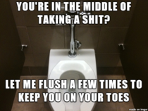 Scumbag Automatic Toilet