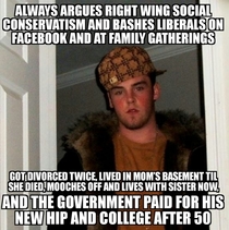 Scumbag baby boomer uncle Fuck a throwaway Im tired of his shit