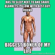 Scumbag body not even gay