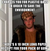 Scumbag grocery store