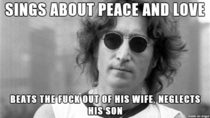 Scumbag John Lennon