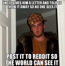 Scumbag nephew redditor