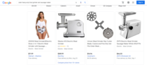 Searching Google for a meat grinder when WTF Walmart