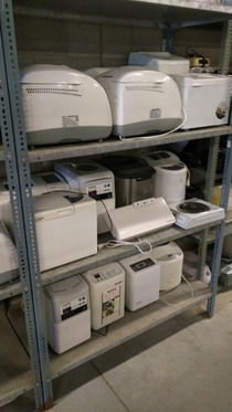 Second hand stores Where bread machines go to die