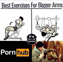 Secret behind bigger arms