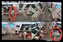 See all the fucks given when a guy faints on Shanghai subway train