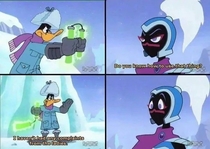 See daffy was smart too