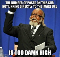 Seems to be every other post these days