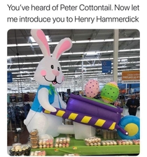Seen at a local Wal-Mart Happy Easter