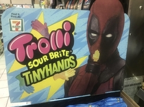 Seen at my local - Deadpool  Marketing has been damn impressive