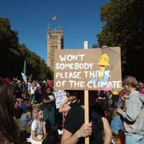 Seen at the Climate Strike in London