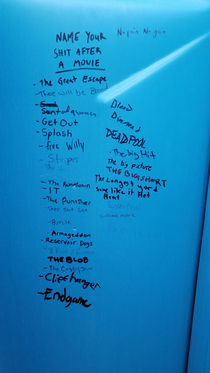Seen in a construction porta poty where i work and thought Id share
