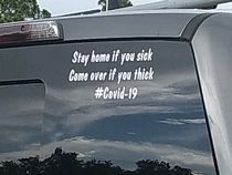 Seen today in Florida