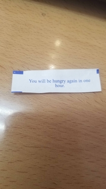 Self aware Chinese lunch