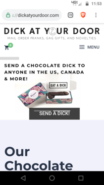 Send a dick to that special someone on your holiday shopping list