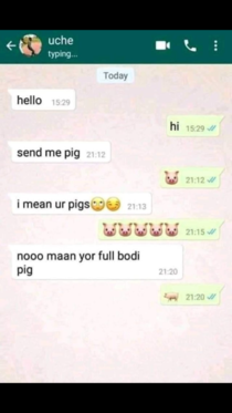 Send me your piggies