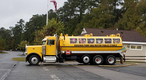 Septic truck i saw today Virginia Public Stools