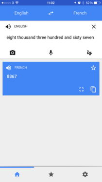 Seriously Google Thats not really what translate means