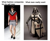 Seriously though why would anyone want to wear what the first dude is wearing