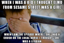 Sesame Street was much more educational to me than intended