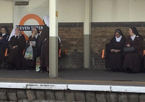 Seven sisters at Seven sisters station
