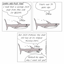 Shark and Pilot Fish 