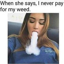 She always finds a way to pay
