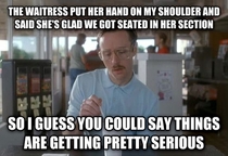 SHe even smiled and remembered my name