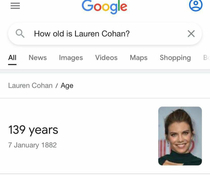 She looks young for her age
