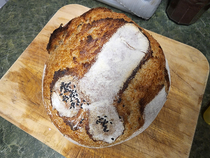 She made me homemade sourdough