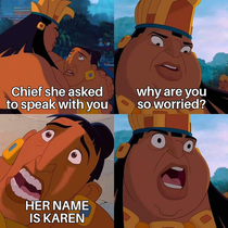 Shes asked for the chief