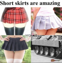 Short skirts
