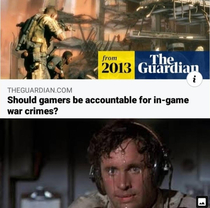Should gamers be accountable in-game war crimes