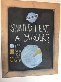 Should I eat a burger