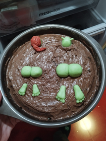 Shrek Cake