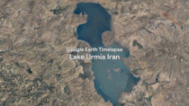 Shrinkage of Lake Urmia