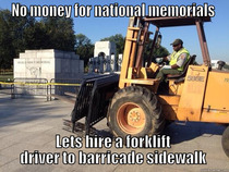 Shutdown Forklift
